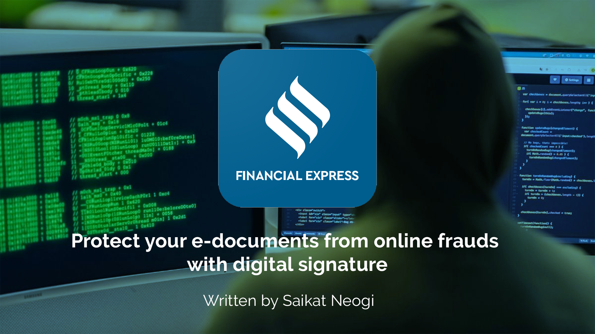 Protect your e-documents from online frauds with digital signature