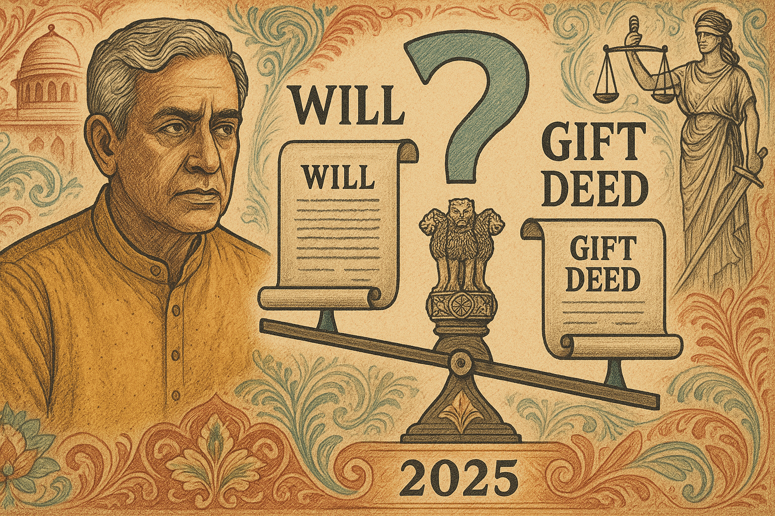 Will vs Gift Deed in India: Which Is Better for Property Transfer in 2025