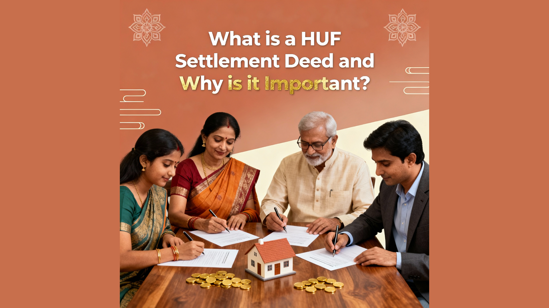 What is a HUF Settlement Deed, and why is it important?