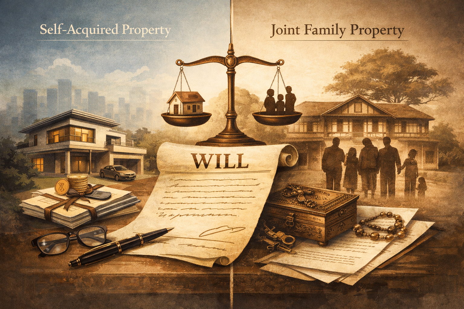 Self-Acquired vs. Joint Family Property: What You Own and Why You Need a Will